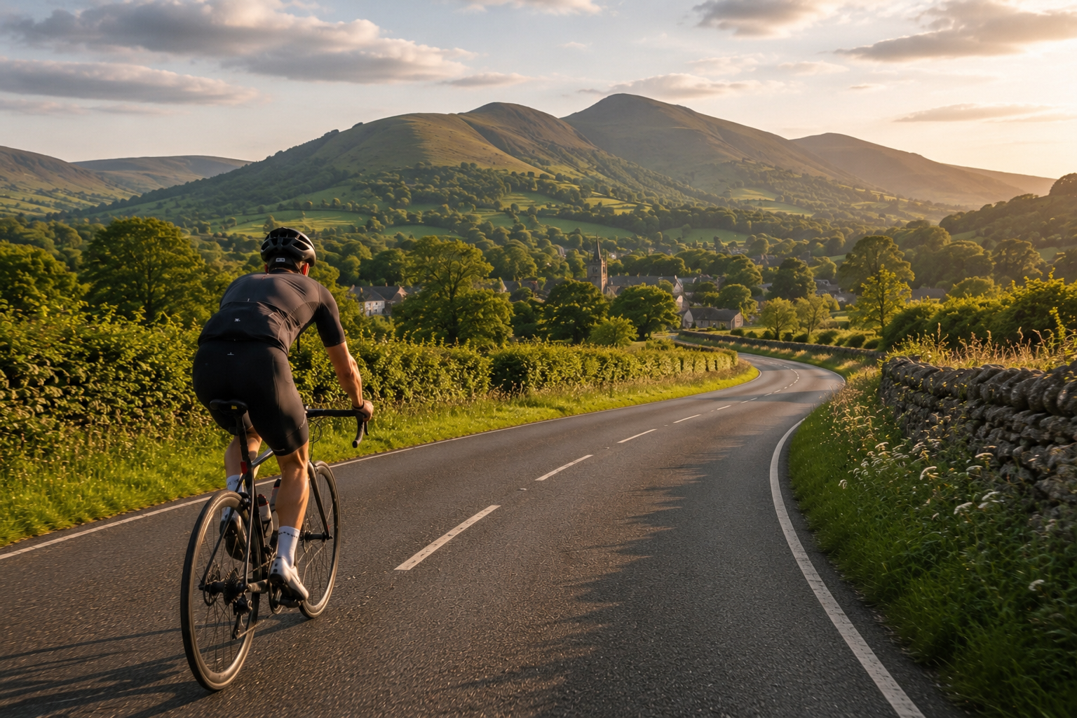 Cycling breaks near Malvern