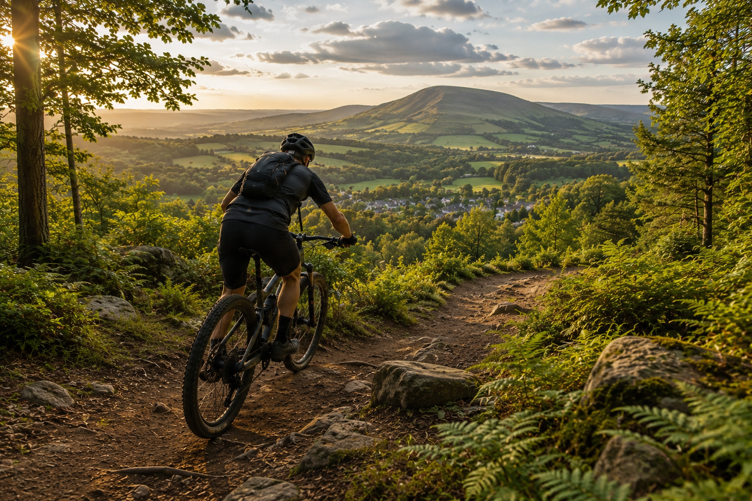 Mountain Biking in Malvern