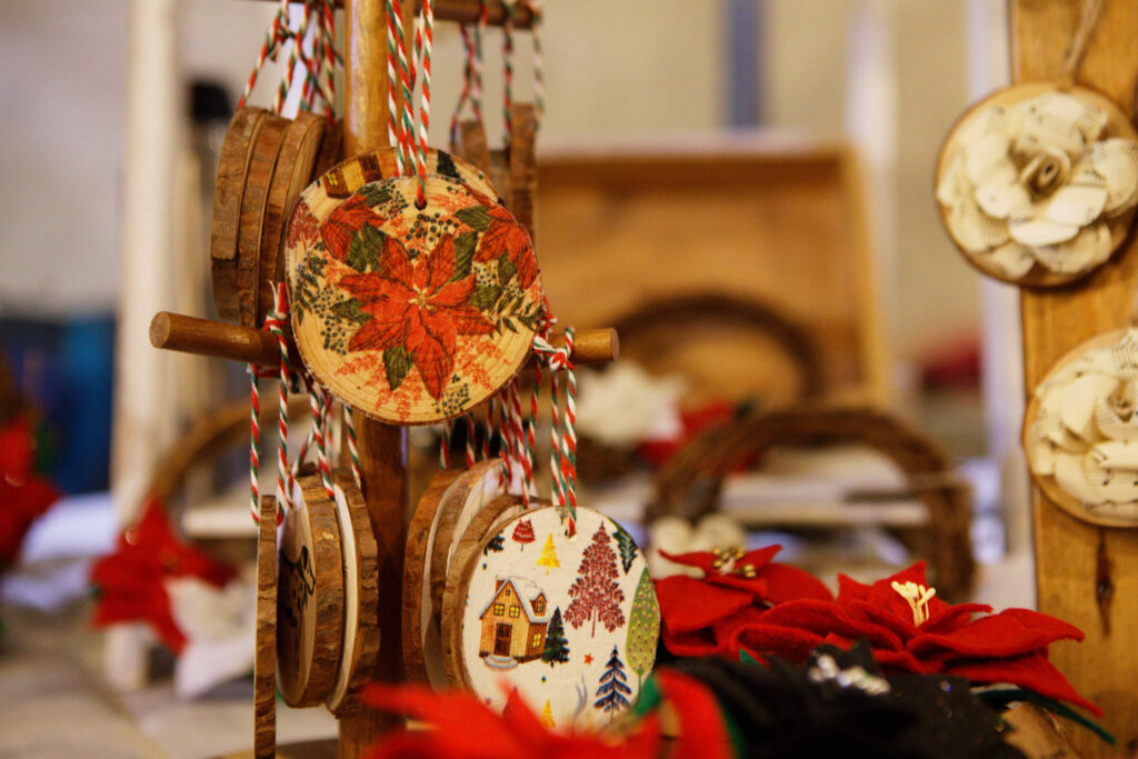 Christmas market at Colwall Park